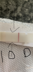 Help please.. vvvv faint line?