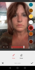 Do you think I’d suit red/auburn hair?? Photo inc