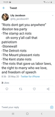 Why do protesters loot and burn
