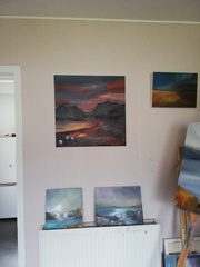 I've made a gallery in my livingroom