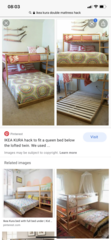 Dd 12 & 4 shares room- what sort of bed?