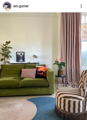 How would you decorate a living room with this sofa?
