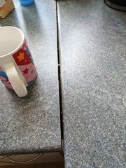 Annoying worktop gap solution