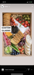 To ask to help design a cheese feast for Dhs birthday