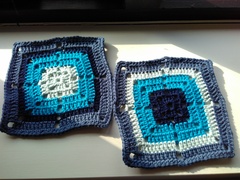 Woolly Hugs. Making a blanket for lovely Crazyladee and her family. We need help.