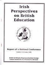 Talk on the Irish in Britain Representation Group  in 1980s and 1990s