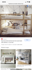 Dd 12 & 4 shares room- what sort of bed?