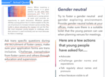 Vunerabilities of Looked After Children, Social Work & CP restricted by affirmation requirement? Trans Youth in Care Toolkit