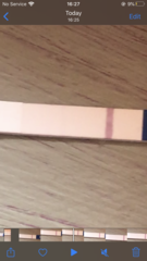 Please let me know if you think this is a positive or a evaporation line please