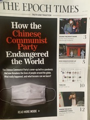 Woah... just had The Epoch Times delivered alongside my Mail today ....