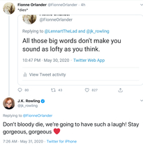 JK Rowling threatening legal action