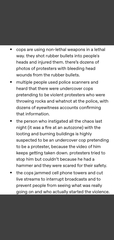 Why do protesters loot and burn