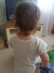 Is my 16 month old son ready for his first haircut? (Pics)