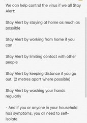 What does STAY ALERT mean to you?