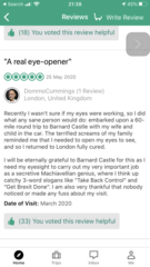 Barnard Castle trip advisor 😂