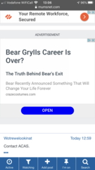 What the hell is this bear grylls click bait advert? 😂