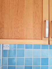 Kitchen cupboard paint,  and tiles