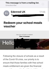 EdenRed voucher scam?