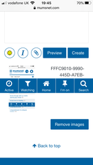Blue toolbar moving up and down page