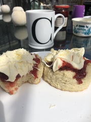 To ask why I can't make scones and please give me a recipe?