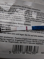 Never had a positive test before is this too faint to be positive?