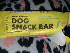I’m a horrible dog owner- I eat my dogs snack bar and enjoyed it.