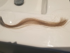 Bleaching hair from dark brown