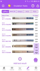 Tracking your cycle and possible bfp with rhr on Fitbit.
