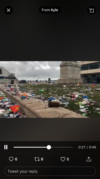 Why are Brits so prone to littering ?