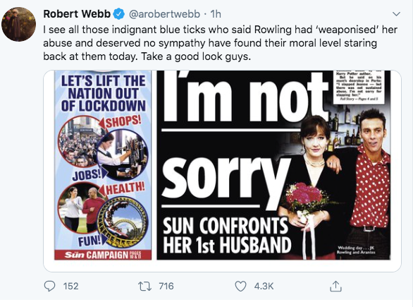 Sun headline and responses to it