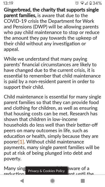 No more free school meal vouchers?