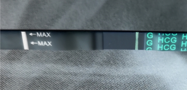 Is there a line or am I finally going crazy?!