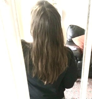 So I think I might have wavy hair.