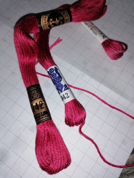 My best friend has died, can you help me finish her project? Need Anchor Embroidery Thread Scarlet 46 :-(