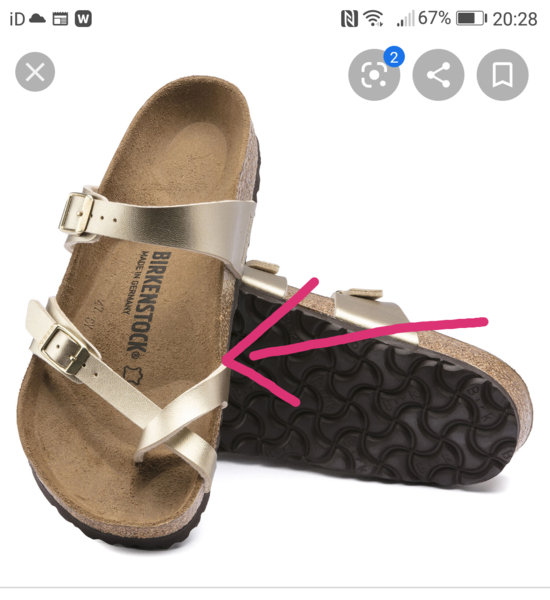Can I repair split in Birkenstocks sole/footbed?