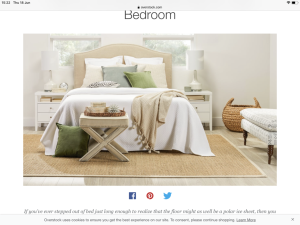 What does my bedroom need to be less bla?