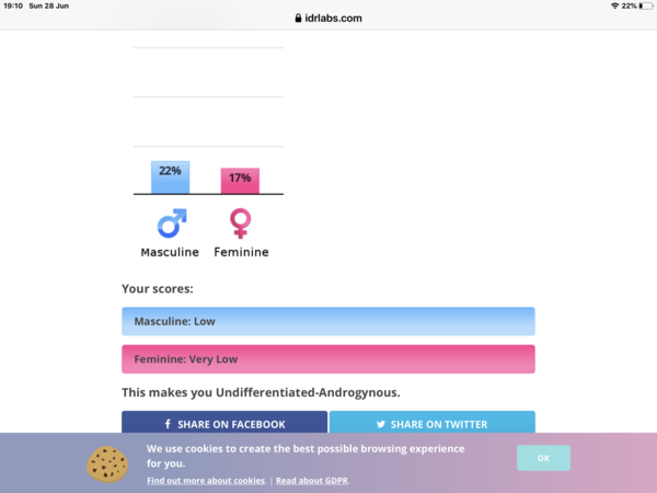 Hilarious 'gender role test'