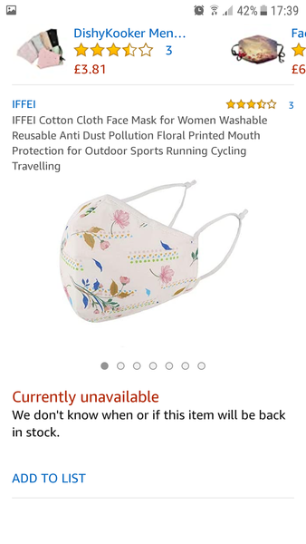 Face masks