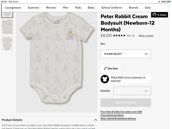 An idiots guide to baby clothes!