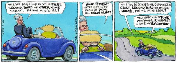 AIBU on Dominic Cummings changing laws, he is just an ongoing embarrassment isn't he?