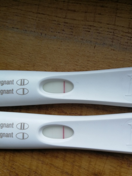 Am I pregnant? Squinter line eyes needed!