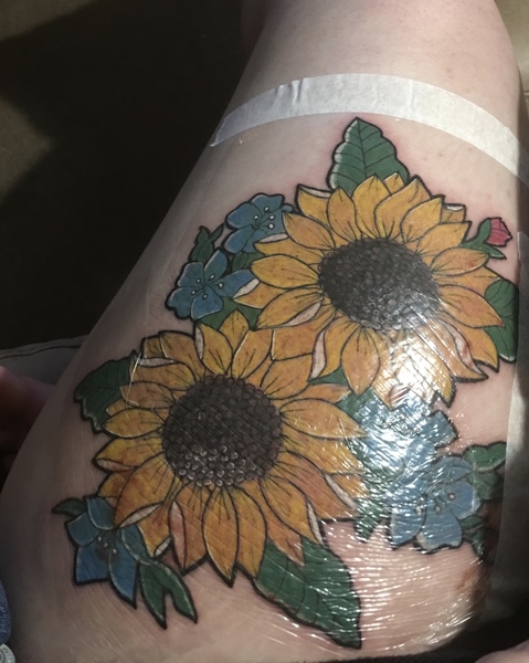 To ask to see your tattoos