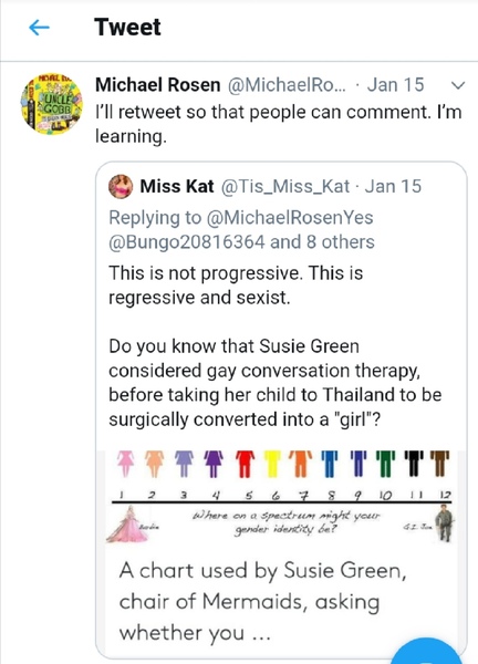 Stephen King retweets JKR