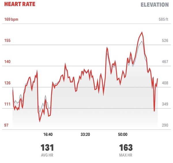 My heart rate...