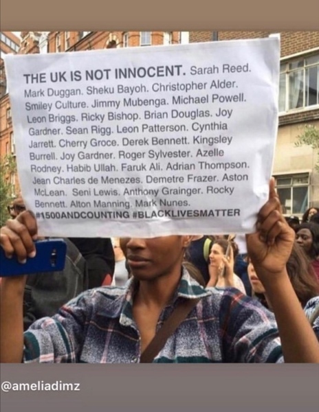 Omg the scenes from the London protests