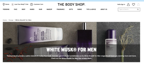 The Body Shop has fallen