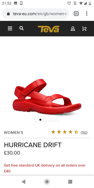 Teva sandals