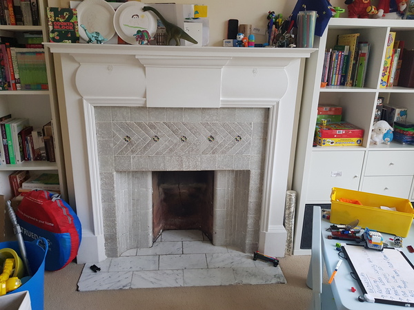 Help - what do I do with this fireplace?