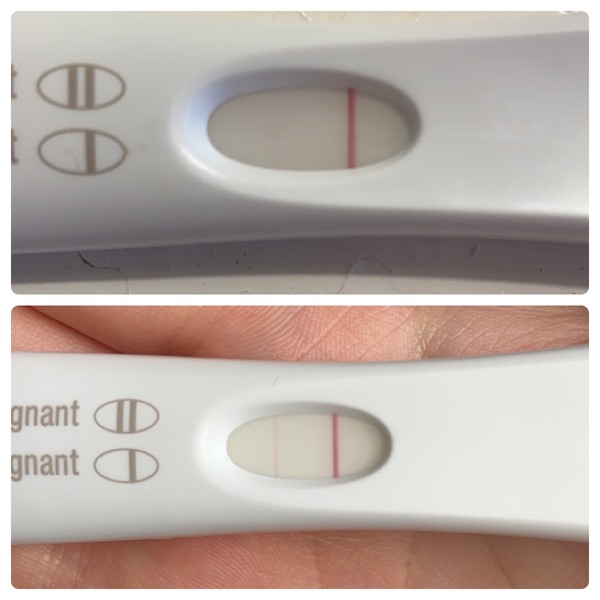 I’m not seeing things am I? This will be my rainbow baby❤️