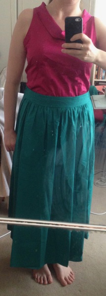 full midi skirt: how to style